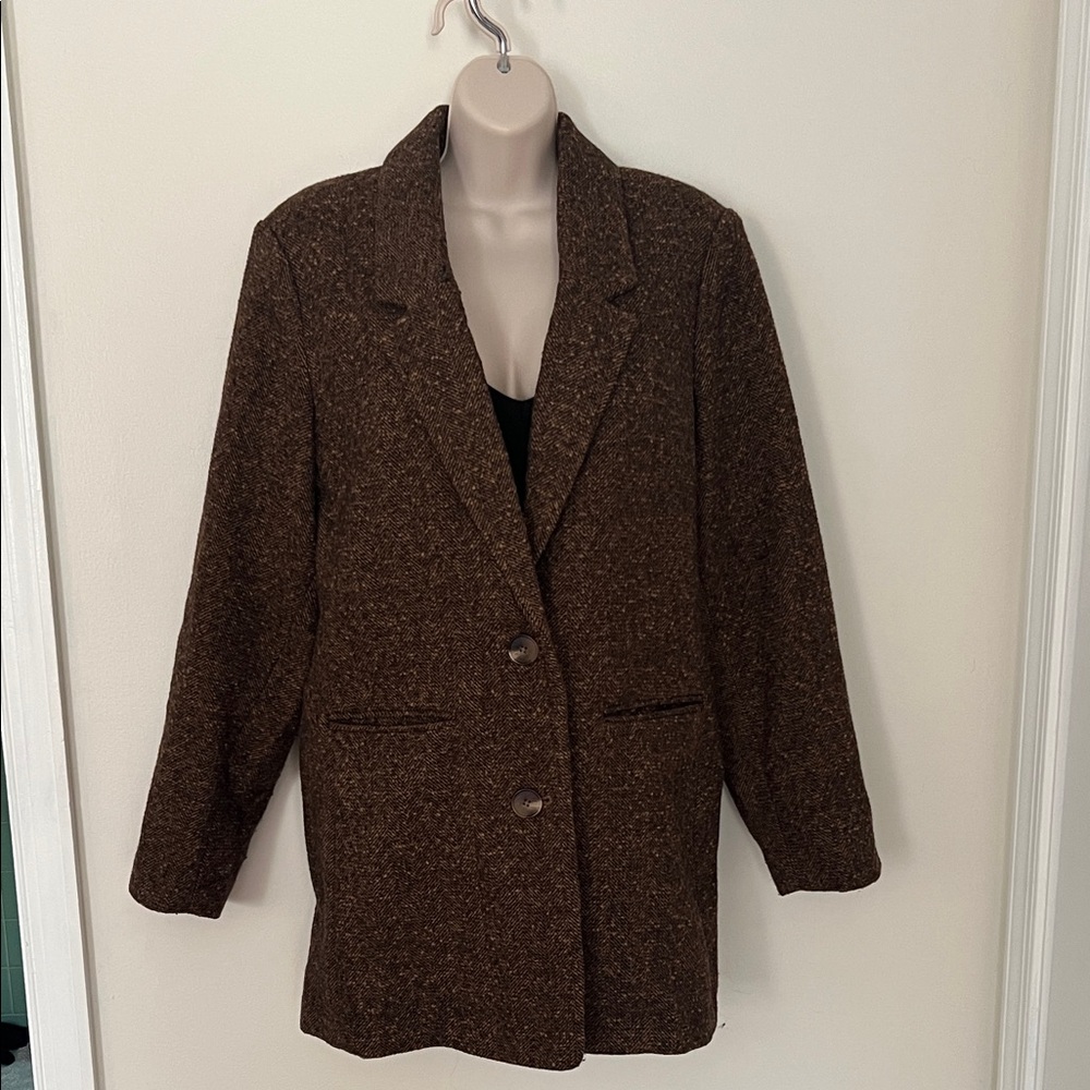 Old Navy Chocolate Brown Women's Blazer